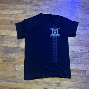 Black University of Hawaii Warriors T-Shirt